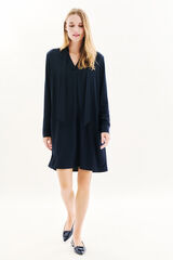Caroll Vestido 100% viscose Azul