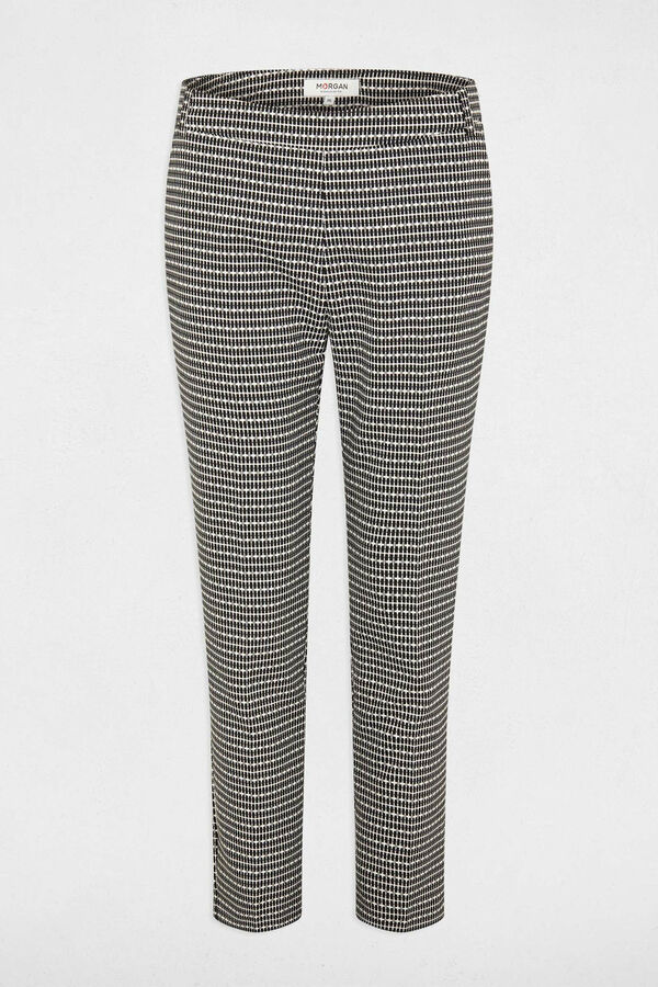 Morgan Pantal&oacute;n cigarette estampado Multicolor