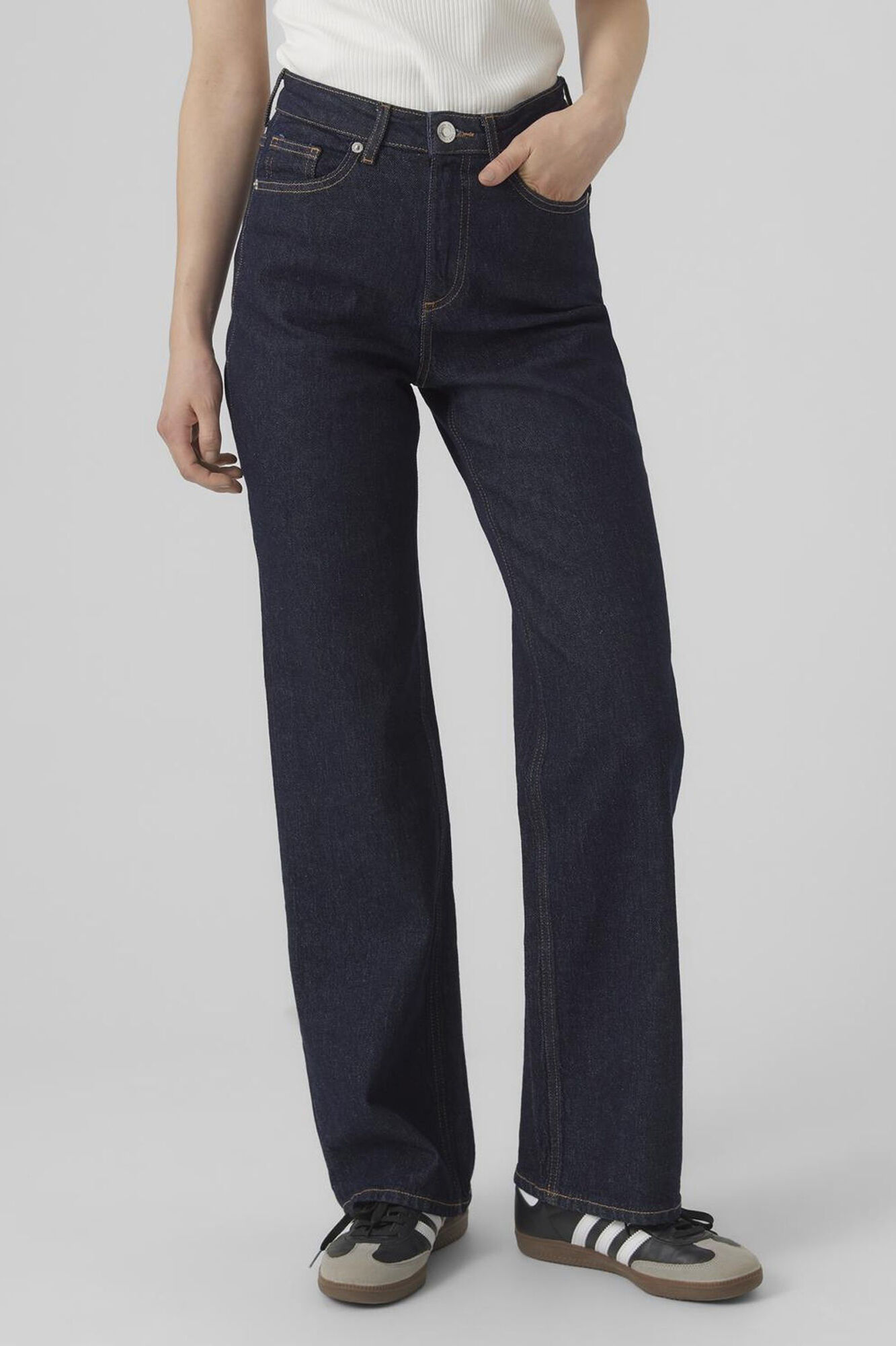 Vero Moda Pantal&oacute;n vaquero ancho
