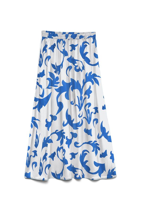 Vero Moda Falda larga estampada Azul