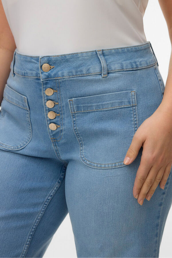 Vero Moda Curve Jeans retos plus size Azul