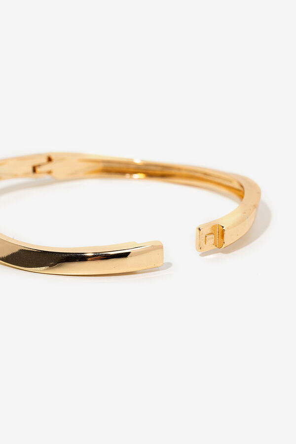 Vilanova Pulseira de metal r&iacute;gido Dourado