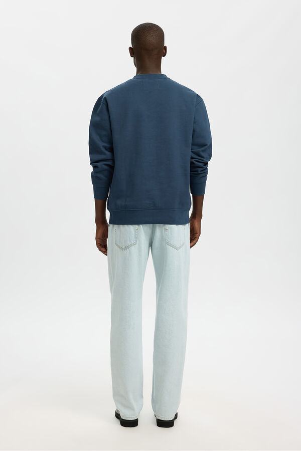 Selected Sudadera colaboraci&oacute;n con PANAM Azul marino