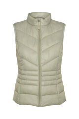 Vero Moda Chaleco acolchado Gris