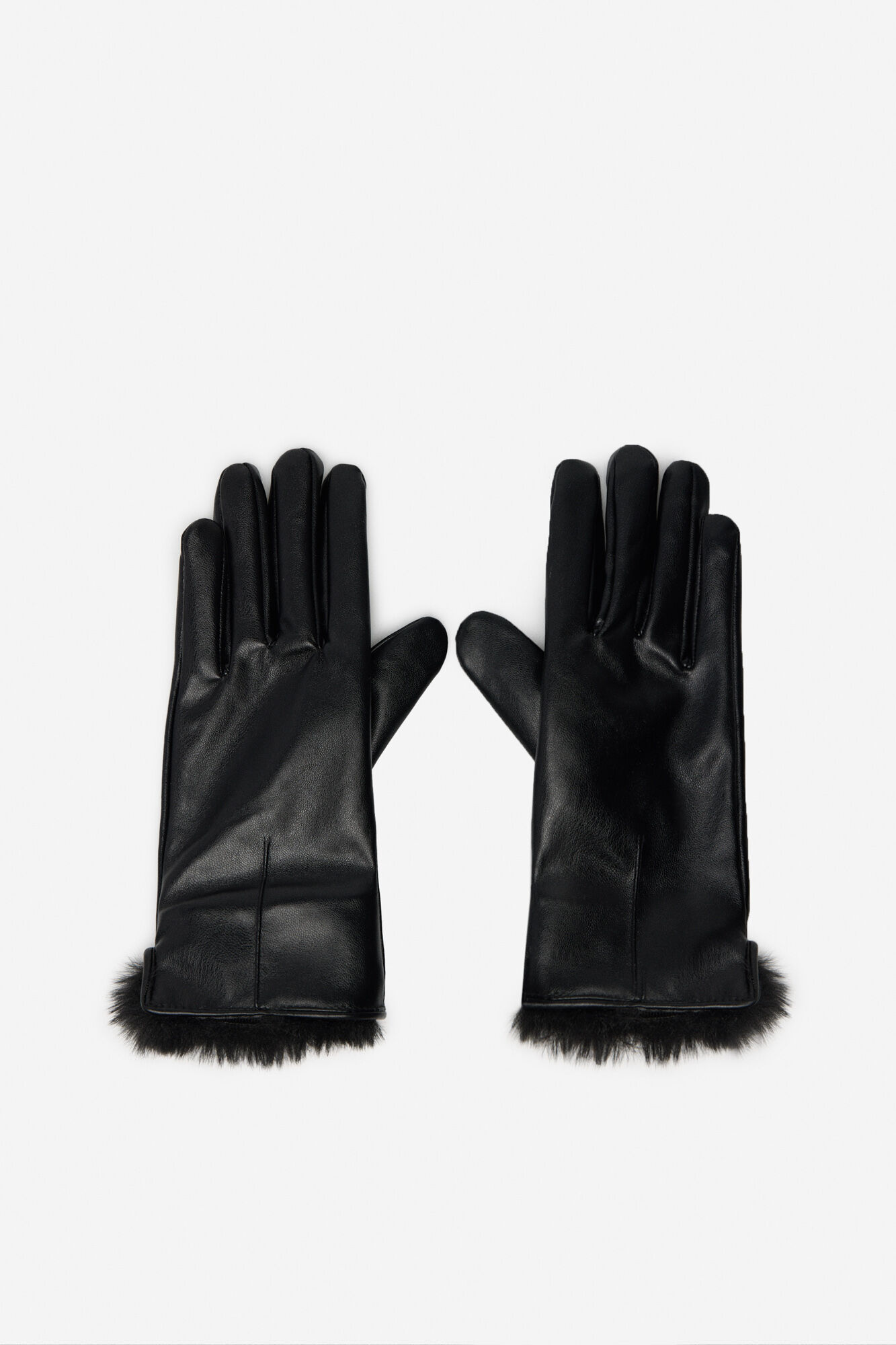 Cortefiel Luva com efeito de pele