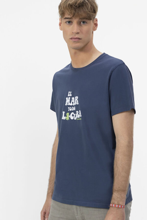 elPulpo Camiseta The Sea Everything Lo-cure Azul