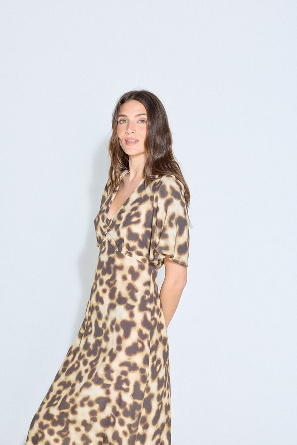 Slowlove Vestido estampado Multicolor