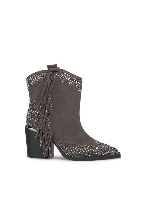 Alma en Pena Botins com franjas laterais Cinzento
