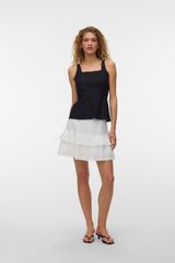 Vero Moda Top de al&ccedil;as Preto