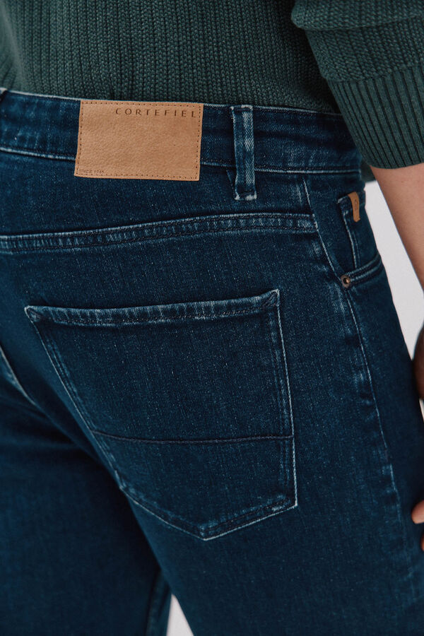 Cortefiel Pantal&oacute;n vaquero slim fit Azul marino