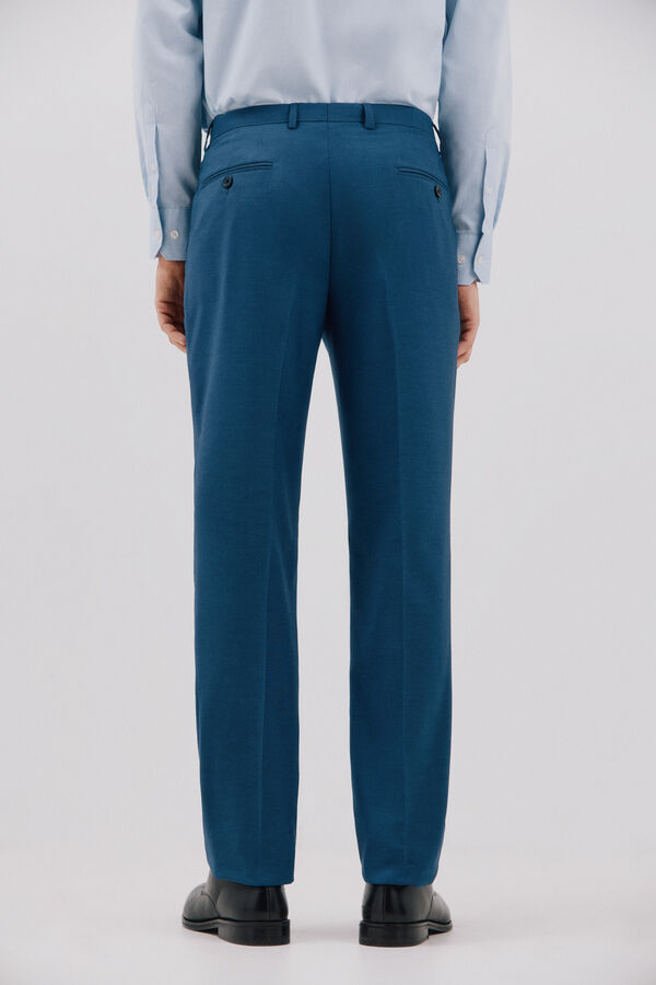 Cortefiel Pantal&oacute;n azul slim fit Azul