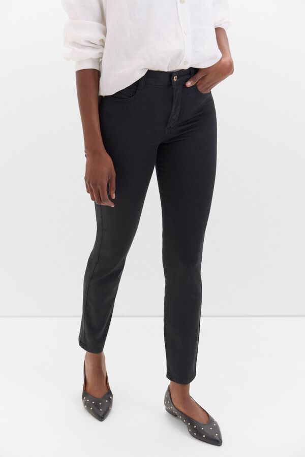 Cortefiel Cal&ccedil;as Sensational Cor Preto