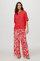 Object Cal&ccedil;as fluidas com estampado Cinzento