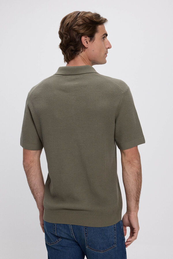 Jack & Jones Polo de punto regular fit Gris oscuro