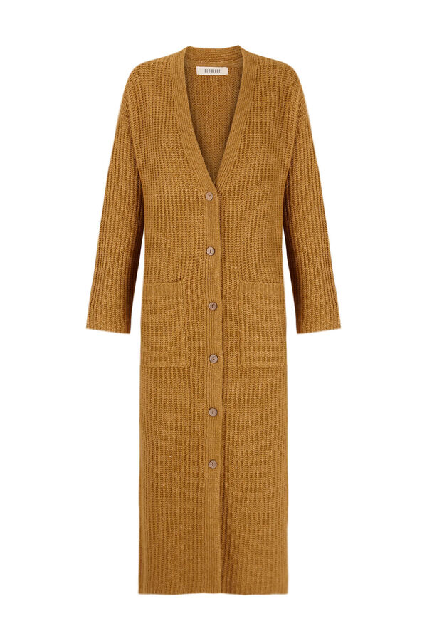 Slowlove Casaco malha perlado Dourado