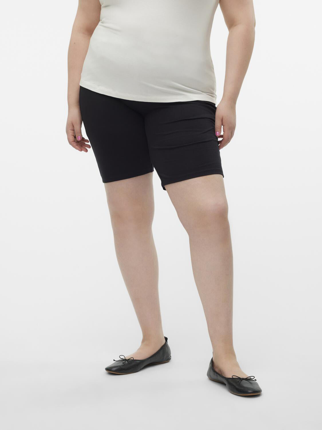 Vero Moda Curve Shorts de algod&oacute;n talla grande