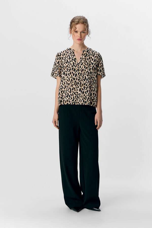 Object Top estampado Gris