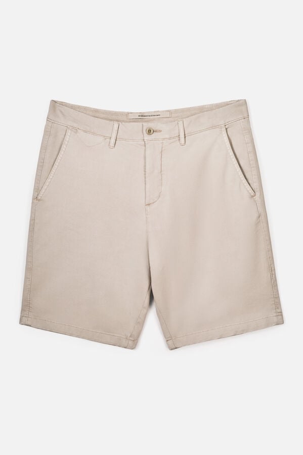 OOTO Bermuda chino Tostado