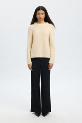 Selected Jersey lazada alpaca Beige