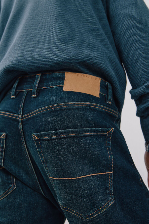 Cortefiel Jeans regular fit Azul