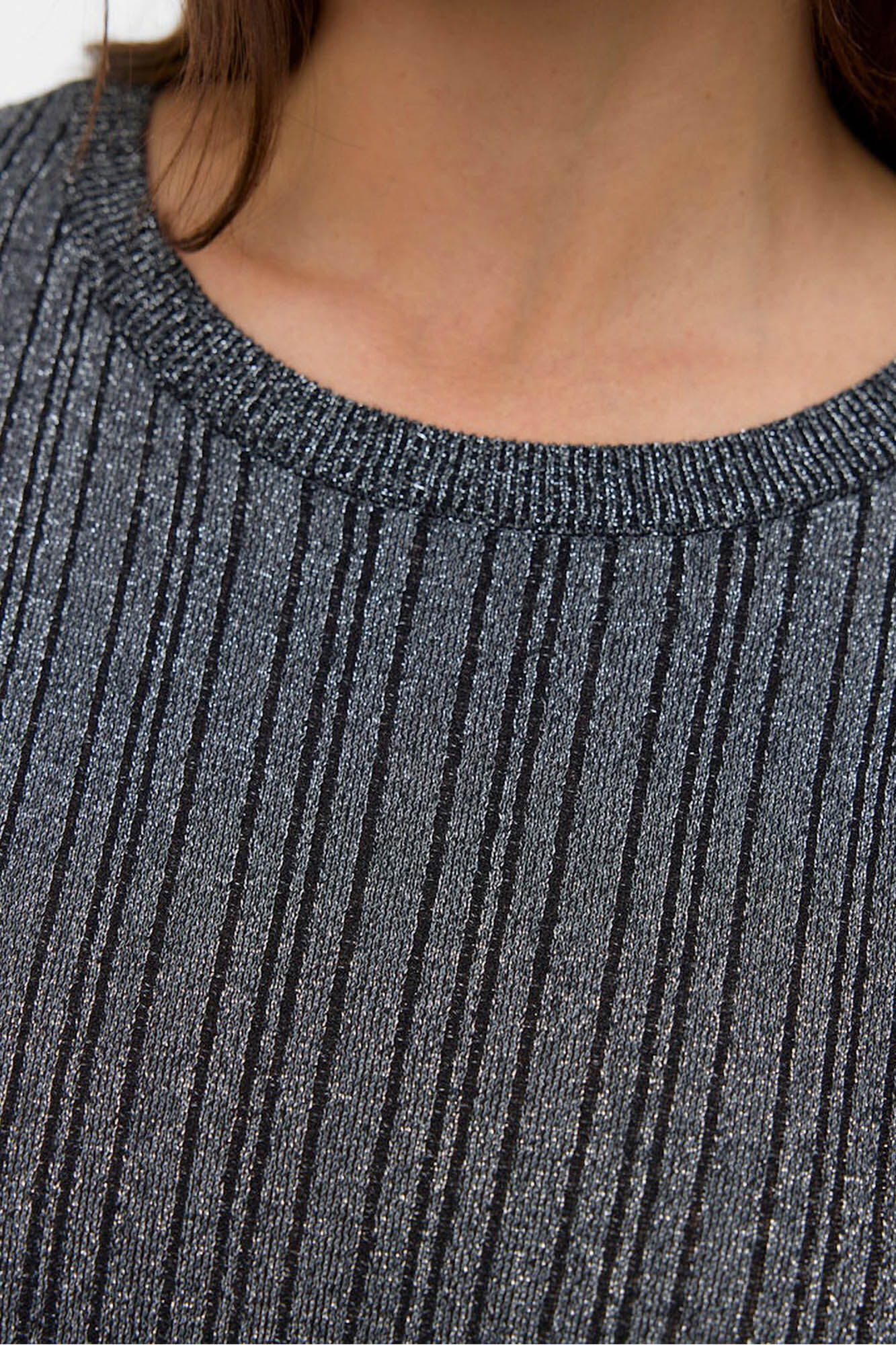 Vero Moda Curve Jersey acanalado l&uacute;rex talla grande