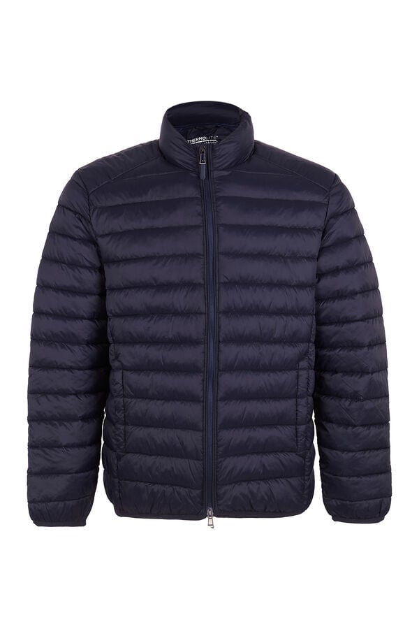 Cortefiel Cazadora ultraligera thermolite Azul marino