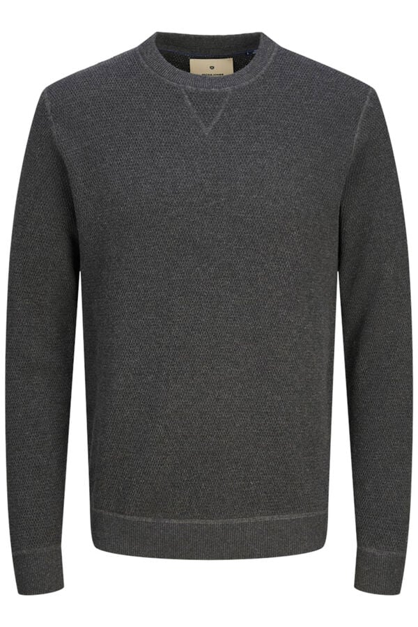 Jack & Jones Camisola de algod&atilde;o Cinzento