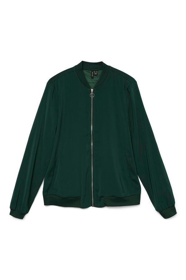 Vero Moda Cazadora bomber Verde oscuro