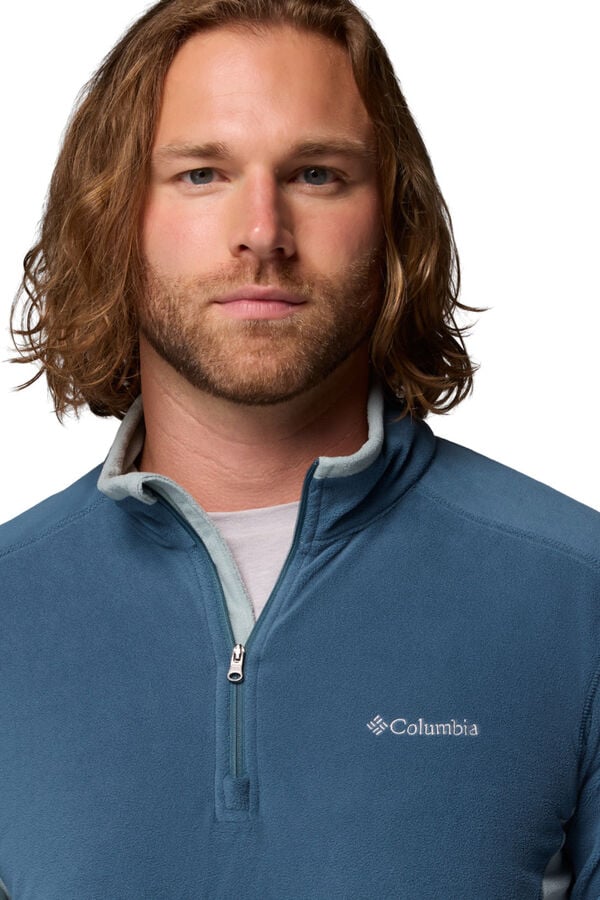 Columbia Forro polar com meio fecho-&eacute;clair Klamath Range&trade; II Azul