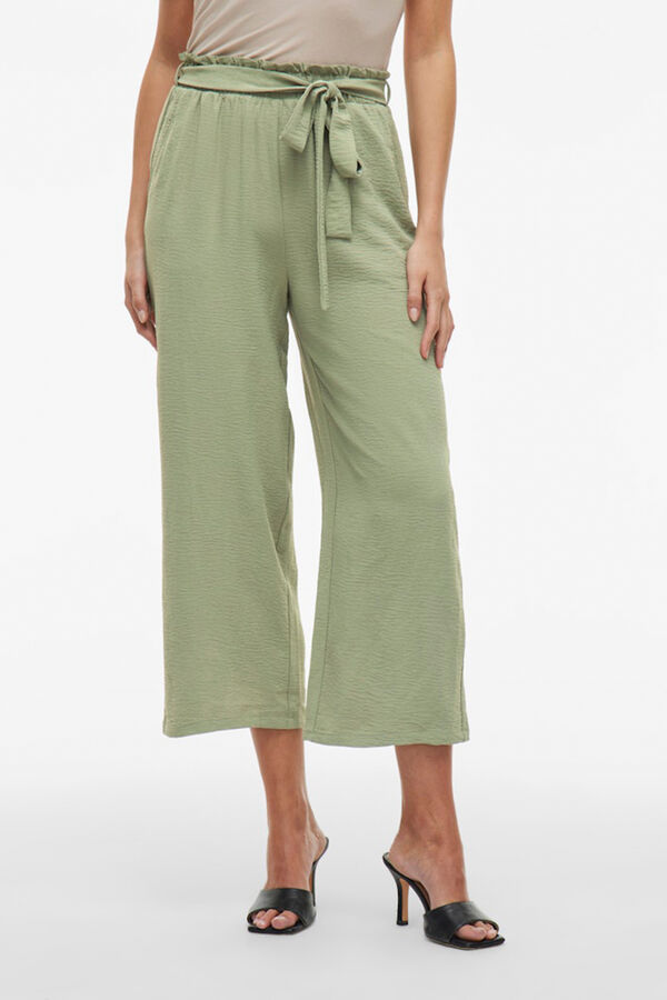 Vila Pantal&oacute;n culotte con cintura alta Verde oscuro