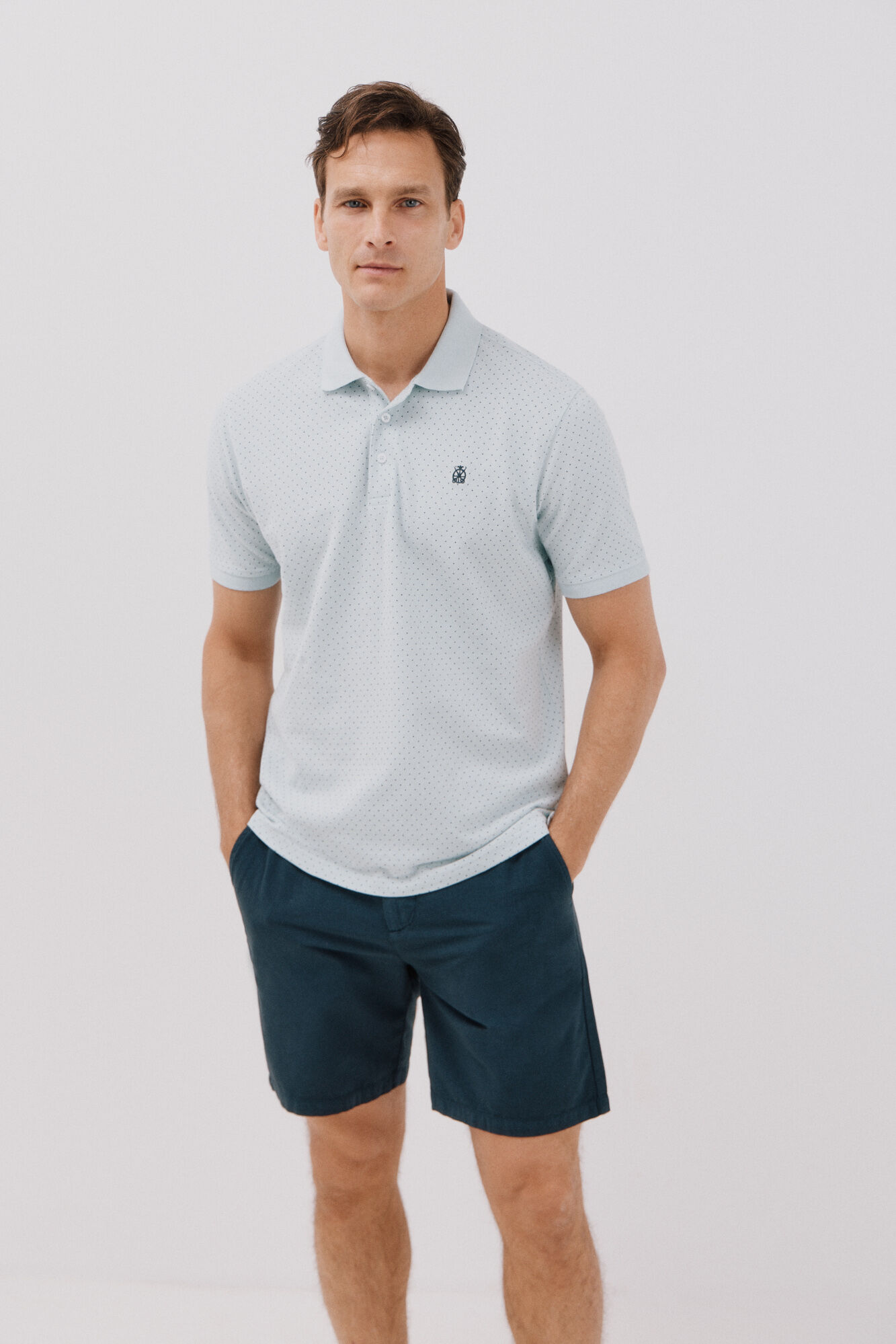 Cortefiel Polo estampado