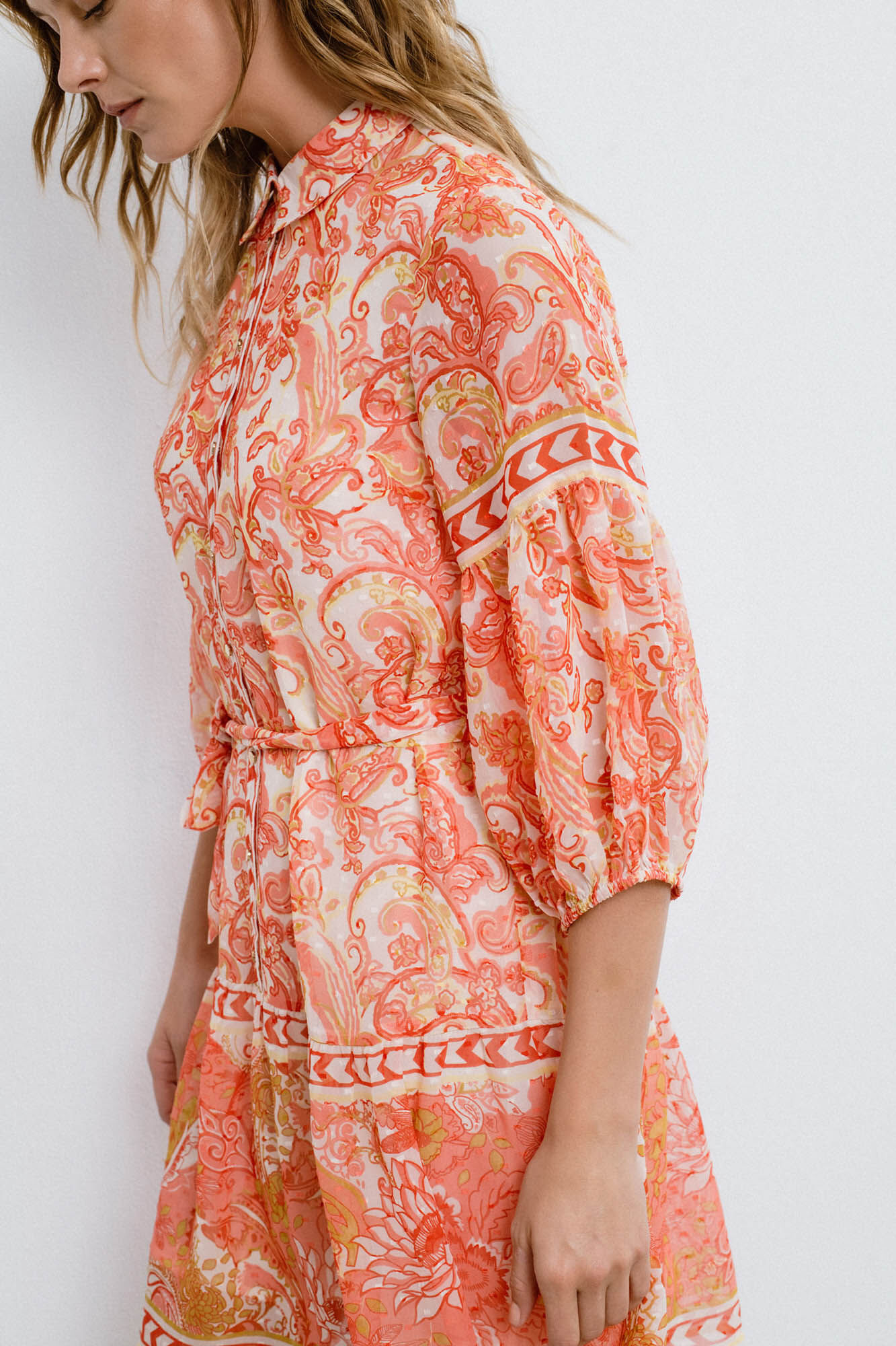 Vila Vestido corto camisero