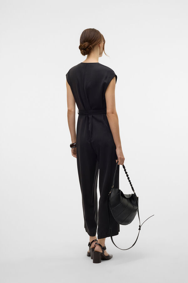 Vero Moda Macac&atilde;o comprido de manga curta Preto