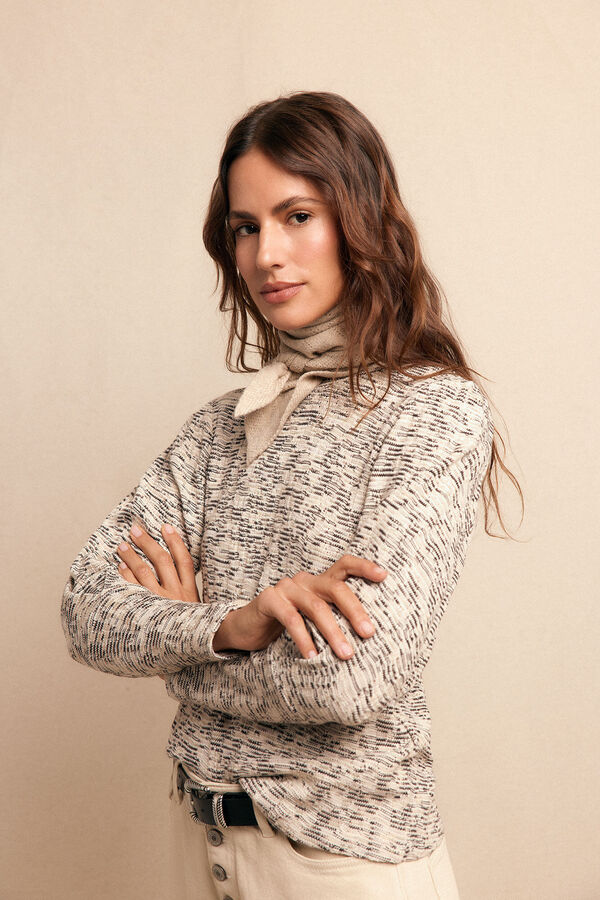Slowlove Top estructura frunce Multicolor