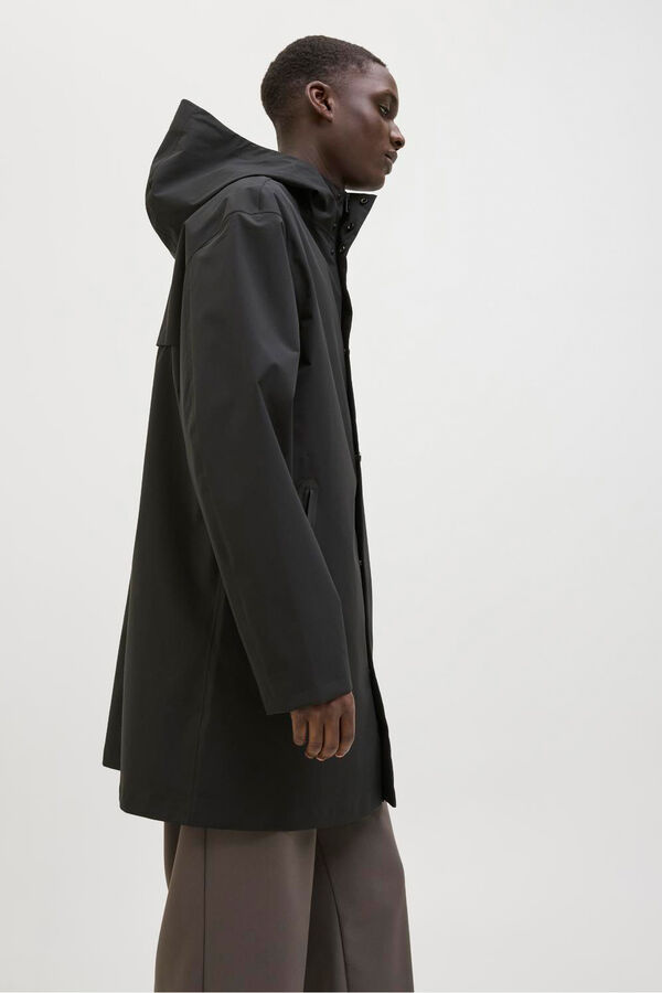 Jack & Jones Cazadora regular fit waterproof Negro