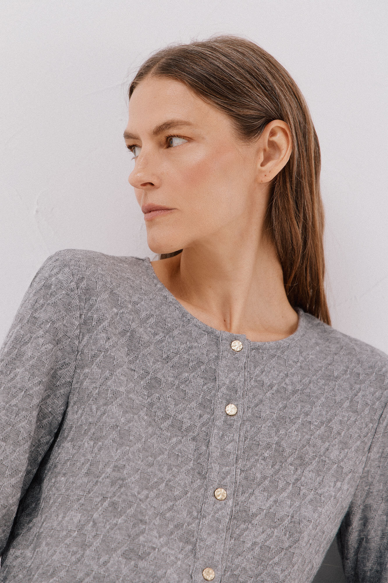 Cortefiel C&aacute;rdigan pata de gallo