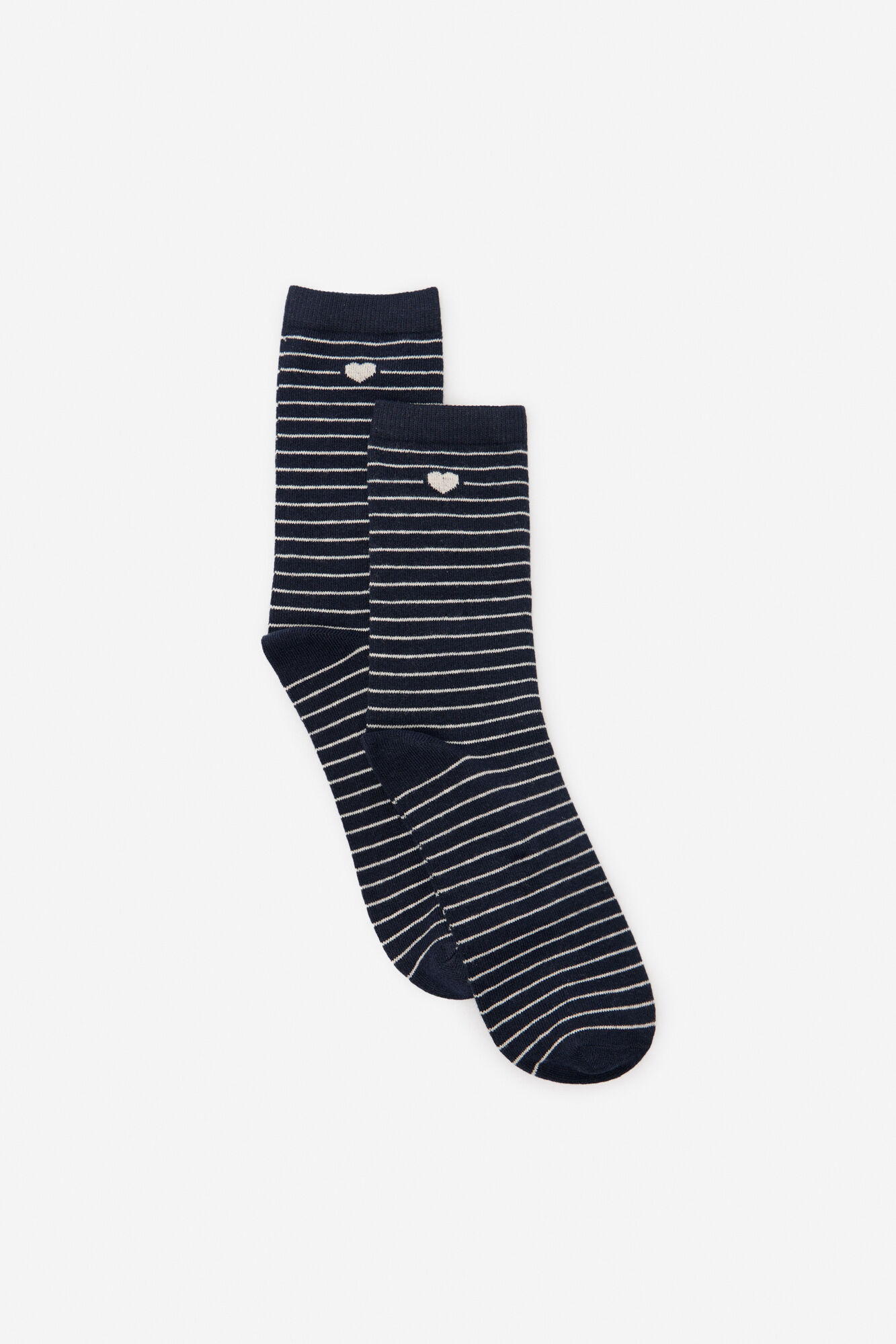 Cortefiel Meia longa com cora&ccedil;&atilde;o de marinheiro