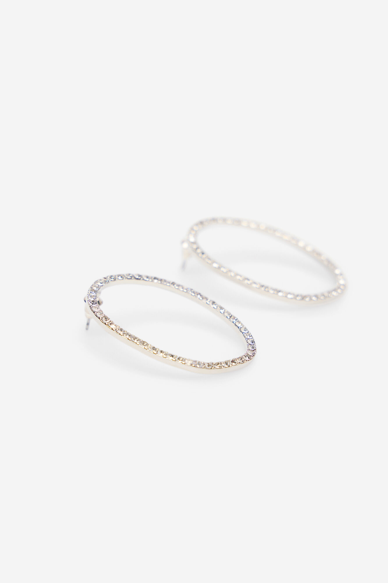 Cortefiel Pendiente aros strass