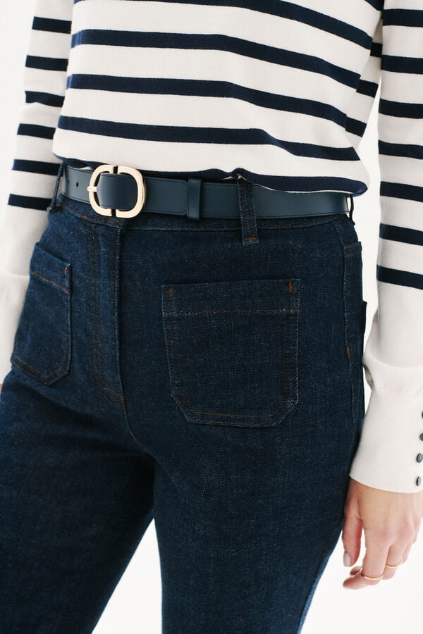 Caroll Cal&ccedil;a denim casual Azul