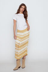 Slowlove Camisola algod&atilde;o manga curta  Branco