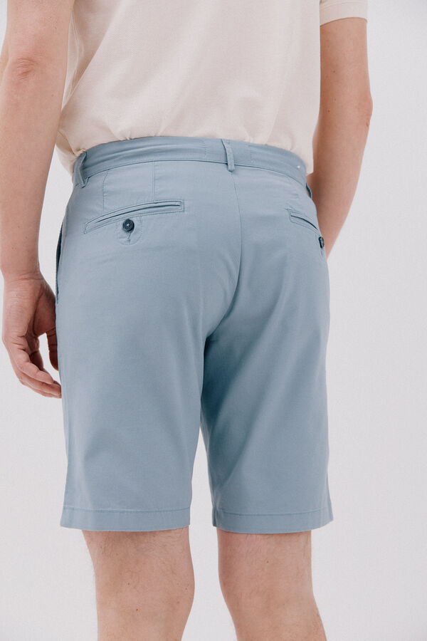 Cortefiel Bermuda chino Azul