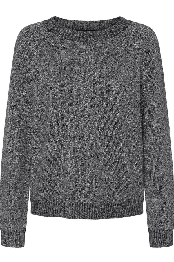 Vero Moda Jersey de punto de mujer con lurex Gris oscuro