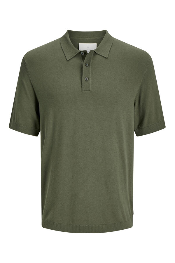 Jack & Jones Polo regular fit Verde oscuro