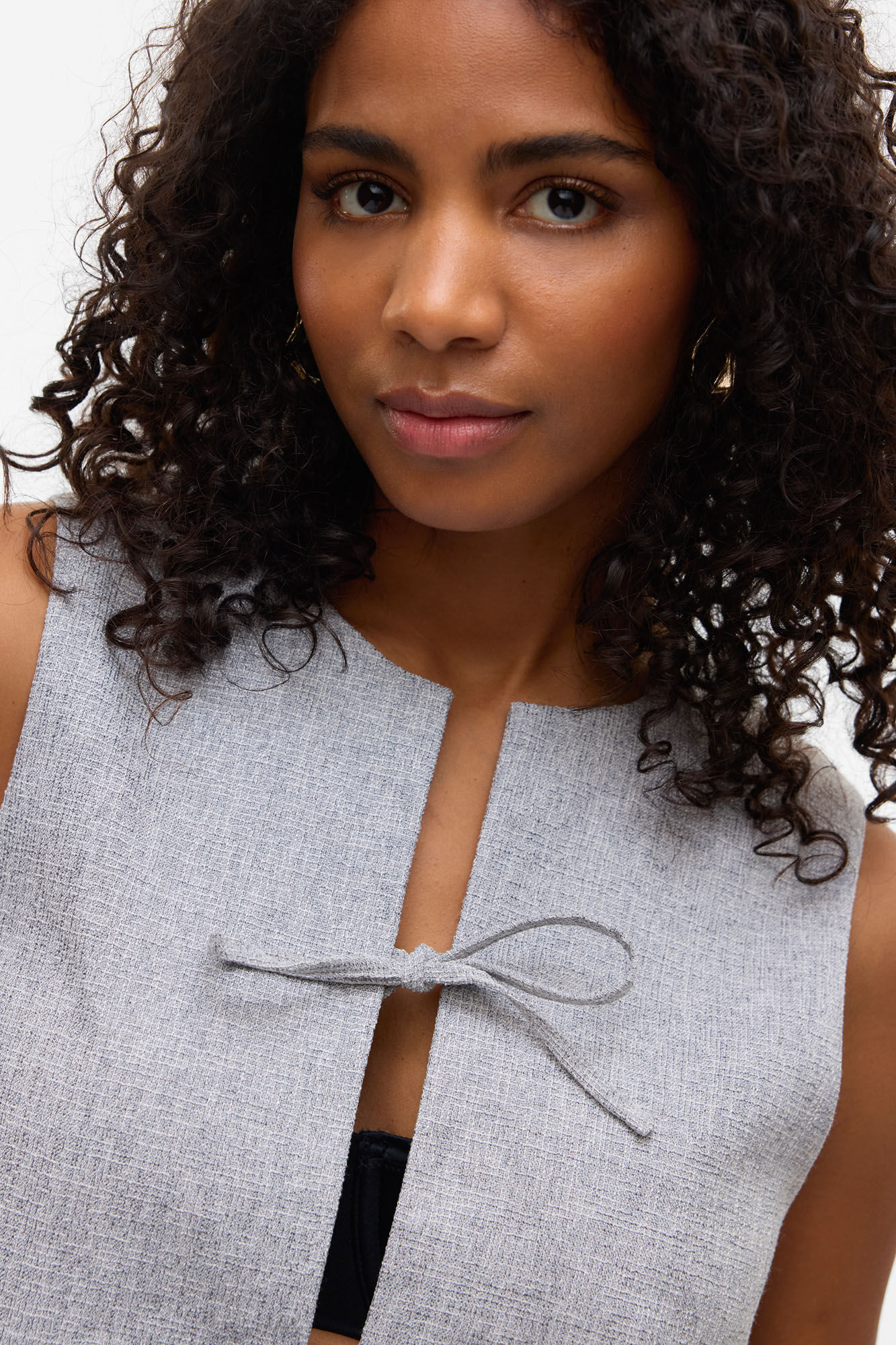 Vero Moda Chaleco de Tweed