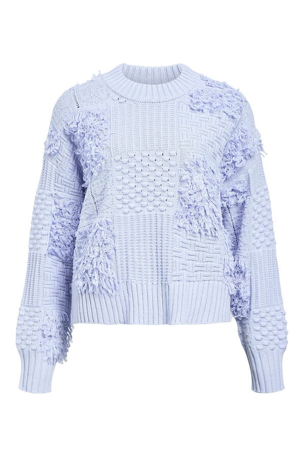 Object Jersey punto patchwork Lila