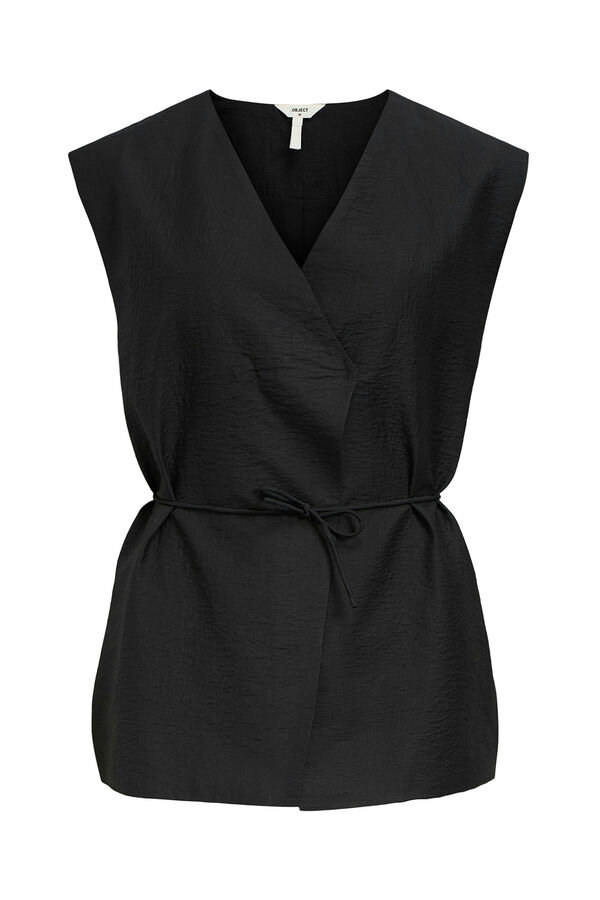 Object Chaleco cruzado Negro