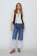 Slowlove Vaquero Palazzo Degrad&eacute; Azul oscuro