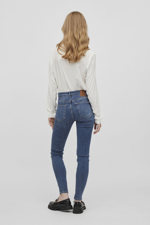 Vila Pantal&oacute;n vaquero Vila Skinny fit Azul