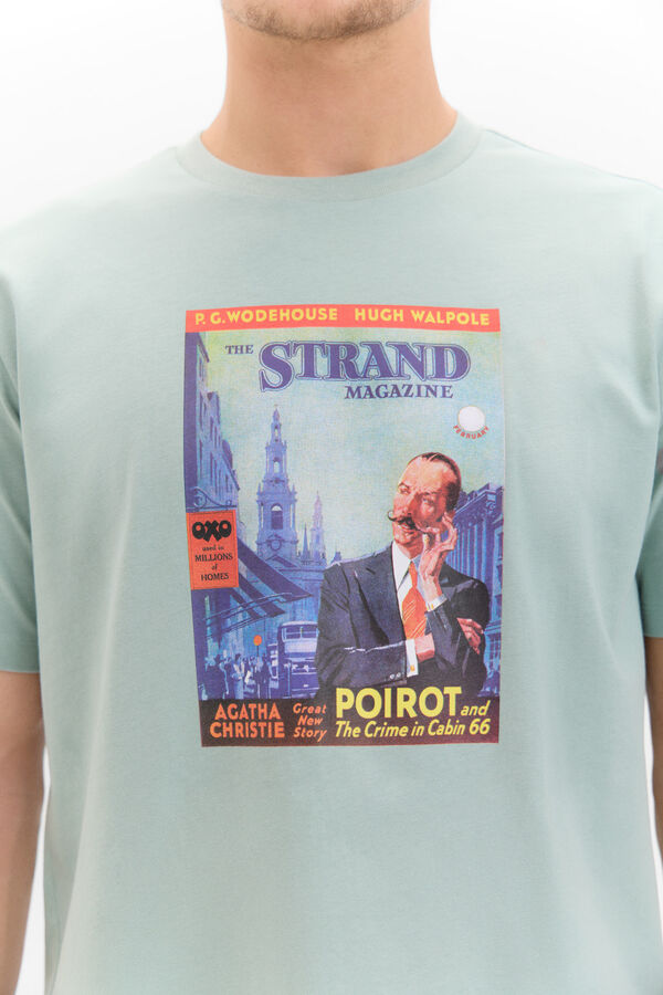 Cortefiel Camiseta agatha christie&reg; Kaki