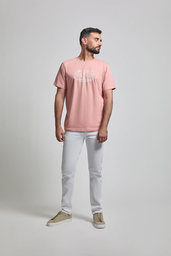 Street Monkey T-shirt manga curta Subiu